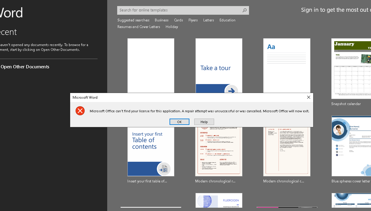 Cannot open Microsoft word, excel and pdf - Microsoft Q&A