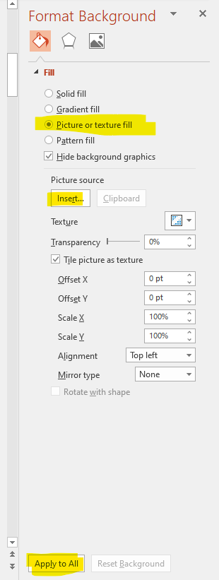How to use fill options in powerpoint for customized solutions ...