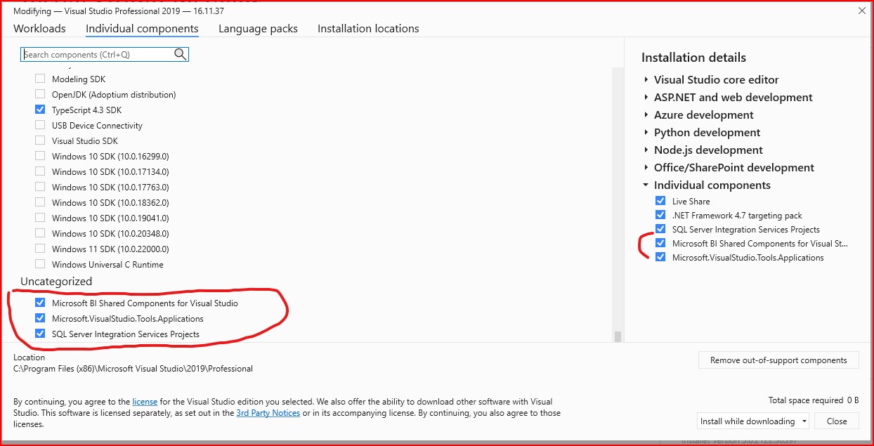 Microsoft BI Shared Components for Visual Studio 2024-06-20 170822