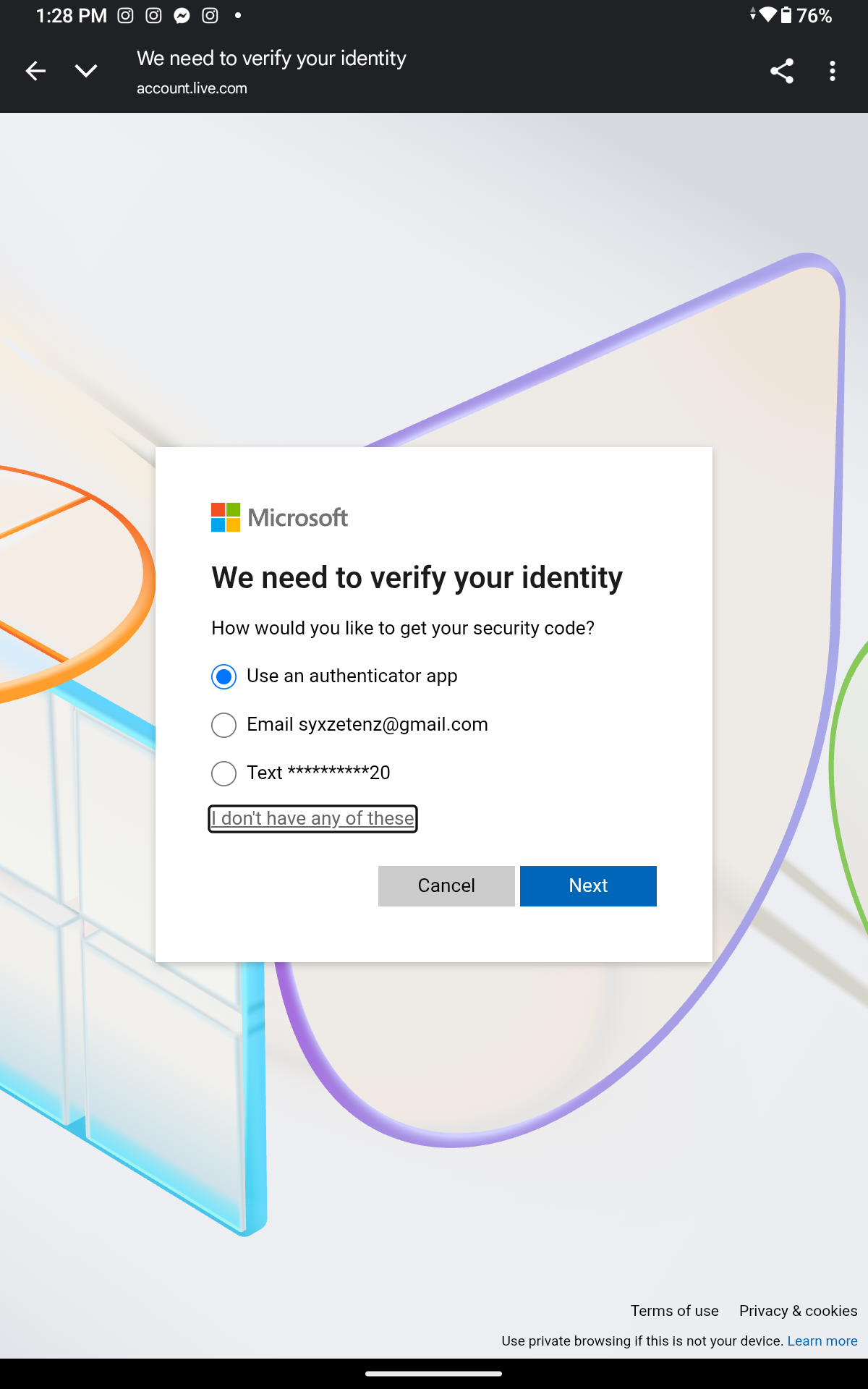 Trying to login my microsoft account but its locked - Microsoft Q&A