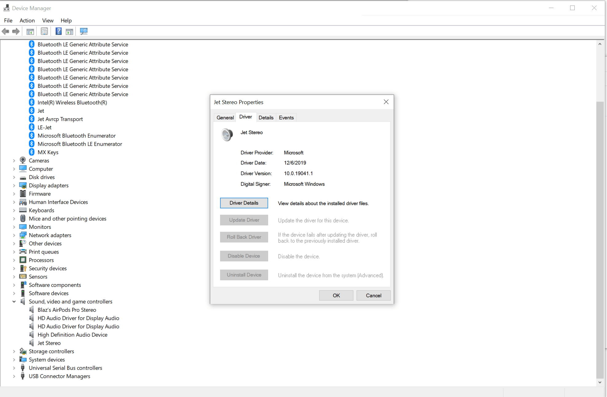 Microsoft Surface Laptop 4 - Bluetooth Headphones - no microphone input ...