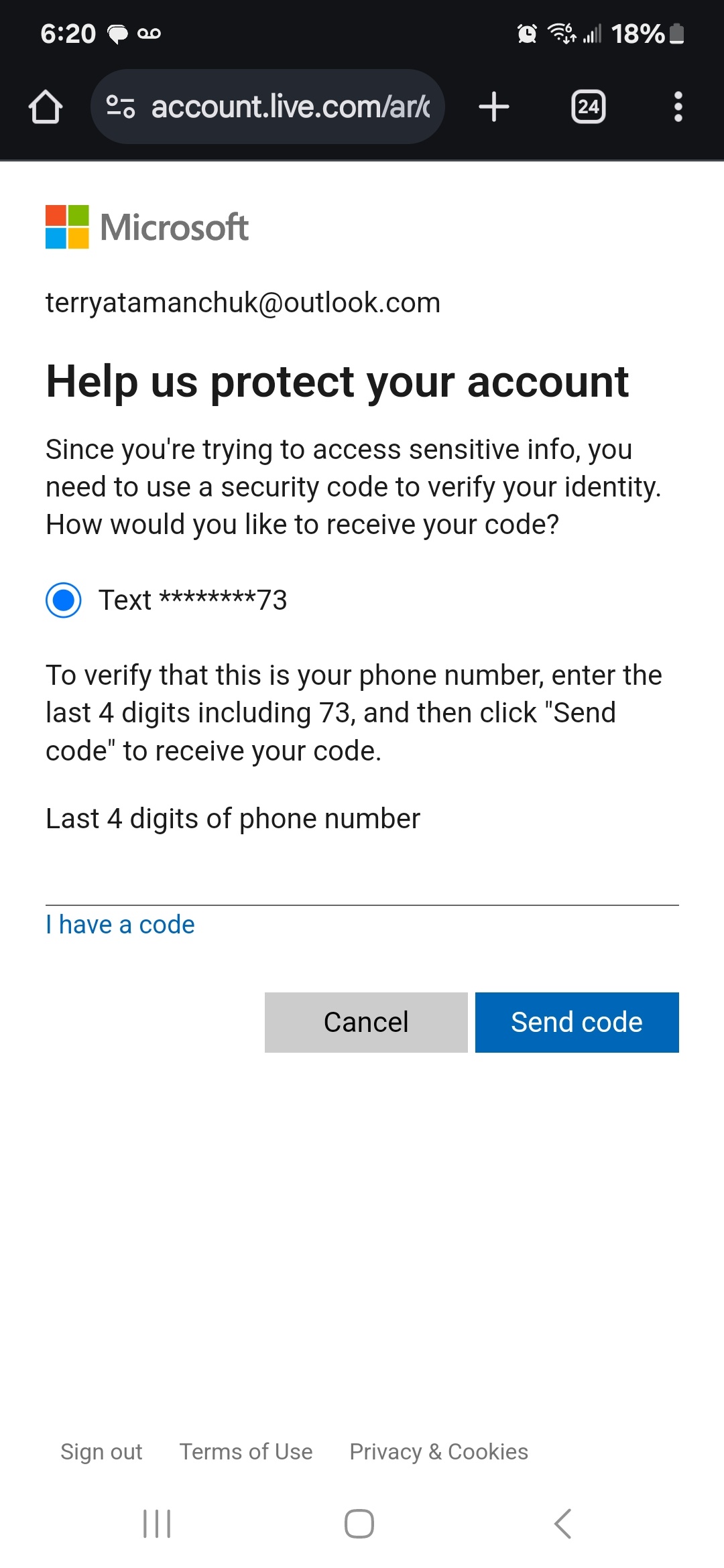 Account Phone Number change - Microsoft Q&A