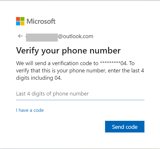 I usually open my one drive personal vault with a text sent to my ...