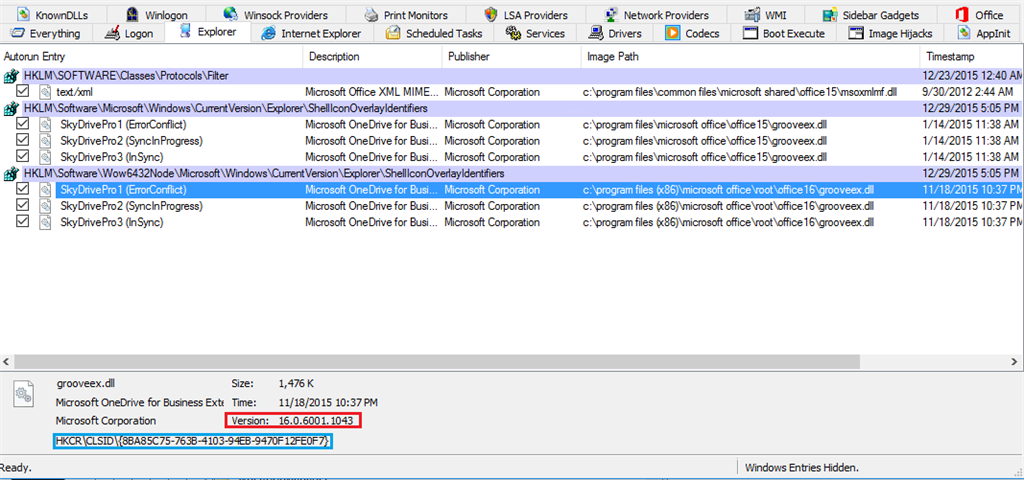 Duplicate folders of "OneDrive - business" in windows 10 file explorer ...