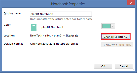 How can I link an existing OneNote notebook to a new Planner plan ...