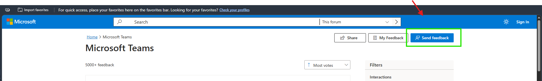 User's image