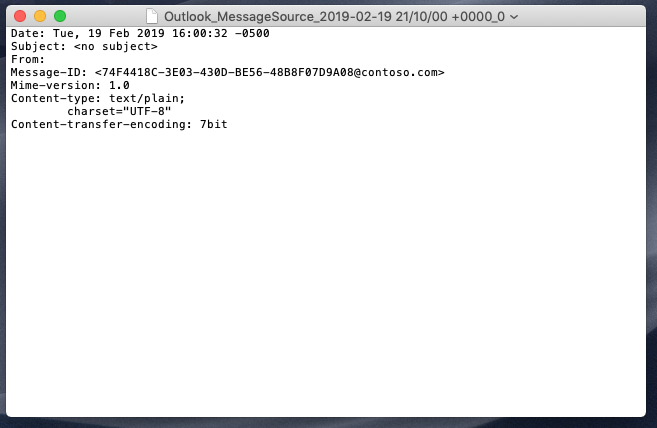 Constant, empty emails from contoso.com - Microsoft Q&A