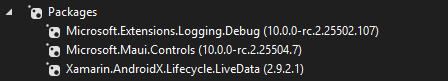 Detected package version outside of dependency constraint: Xamarin ...