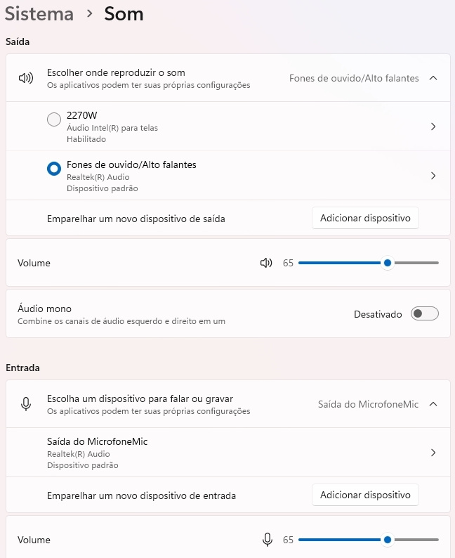 Windows11 sem som, Driver Realtek - Microsoft Q&A