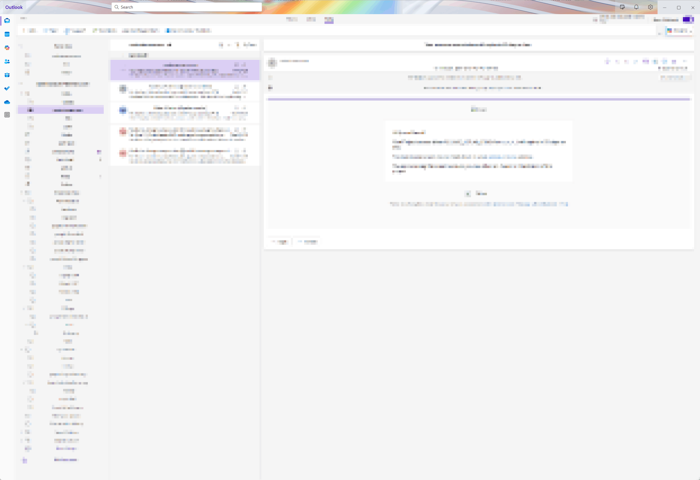 New Outlook: Format of message in preview pane changes format of entire ...