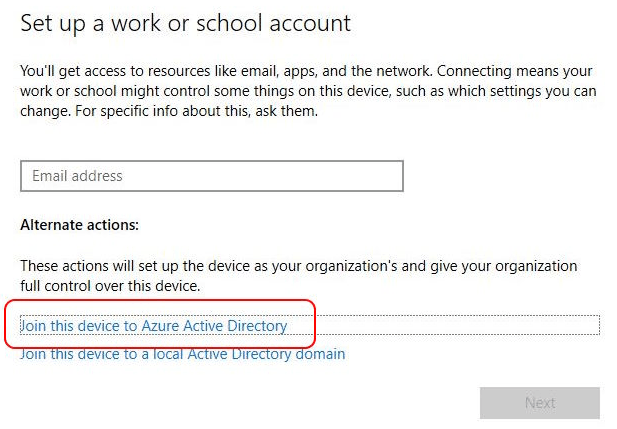 Add to Azure AD