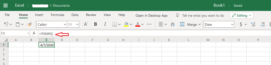 Date Formula in Online Excel not working - Microsoft Q&A