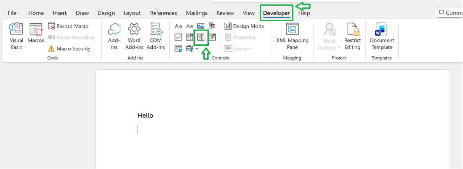 How to set up drop down list in word - Microsoft Q&A