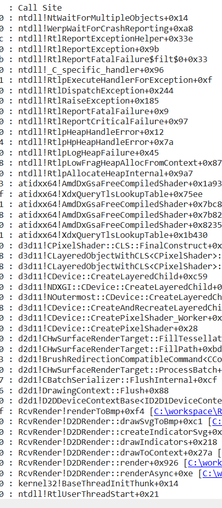 D2D render may encounter freeze or crash issue in D2D or GPU vender ...