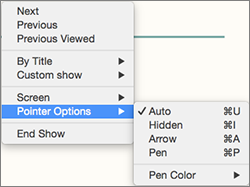 Using pointer in Mac version of powerpoint office 365 - Microsoft Q&A
