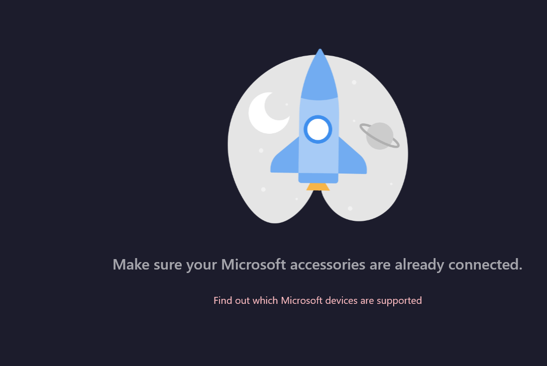 Not able to use Microsoft Accessories Center to configure Audio Dock ...