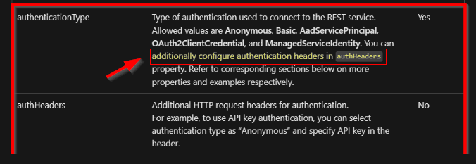 How to add Auth Headers in REST Linked Service in Azure Data Factory ...