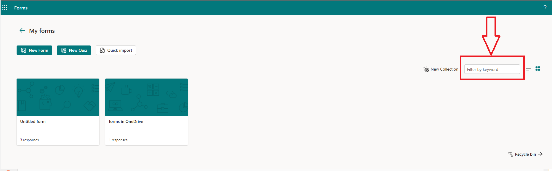 I have made a form using microsoft forms yesterday but today when I ...