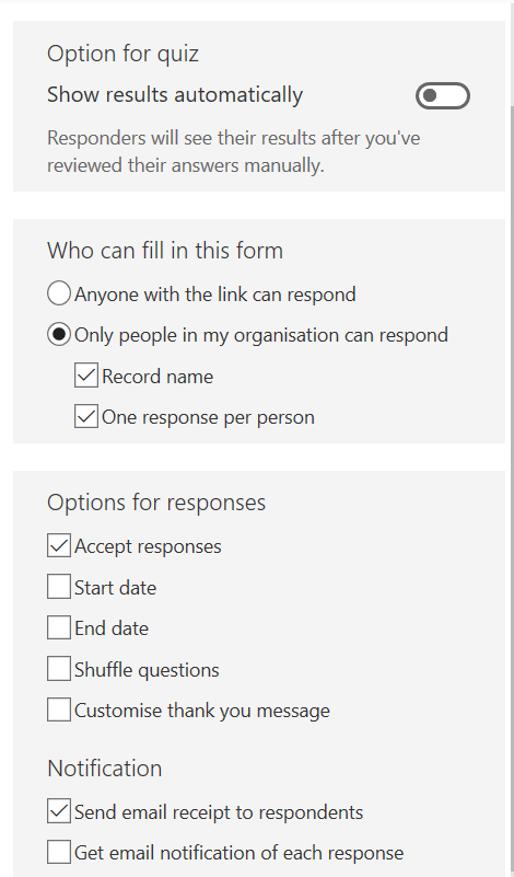Issue with Post Scores in Forms - Microsoft Q&A