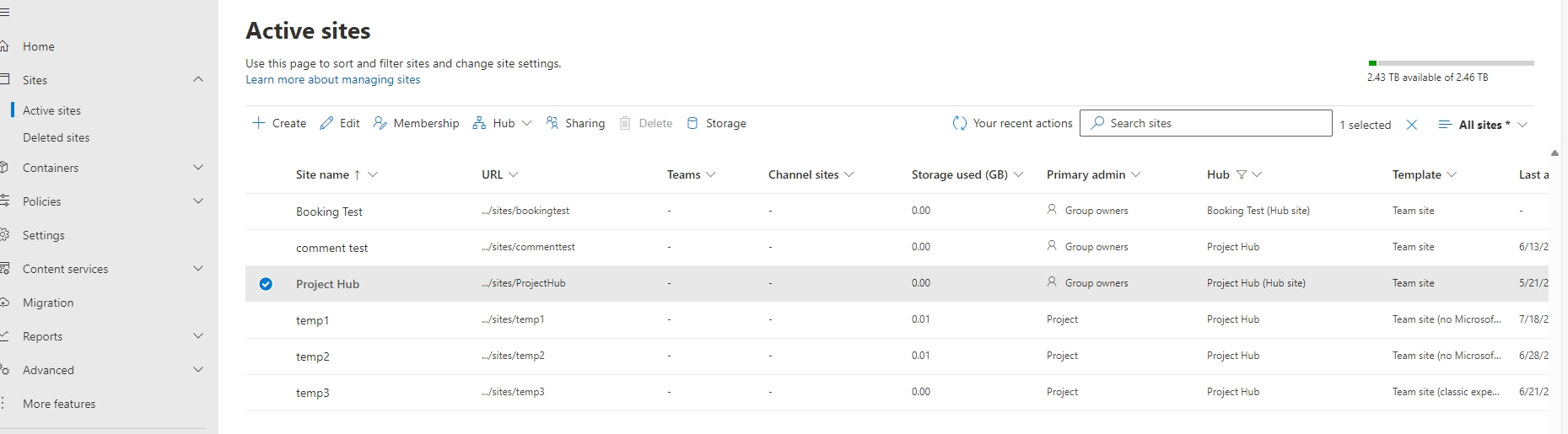 How to set 365 Security Groups within a Sharepoint Hub Site, sub-sites ...