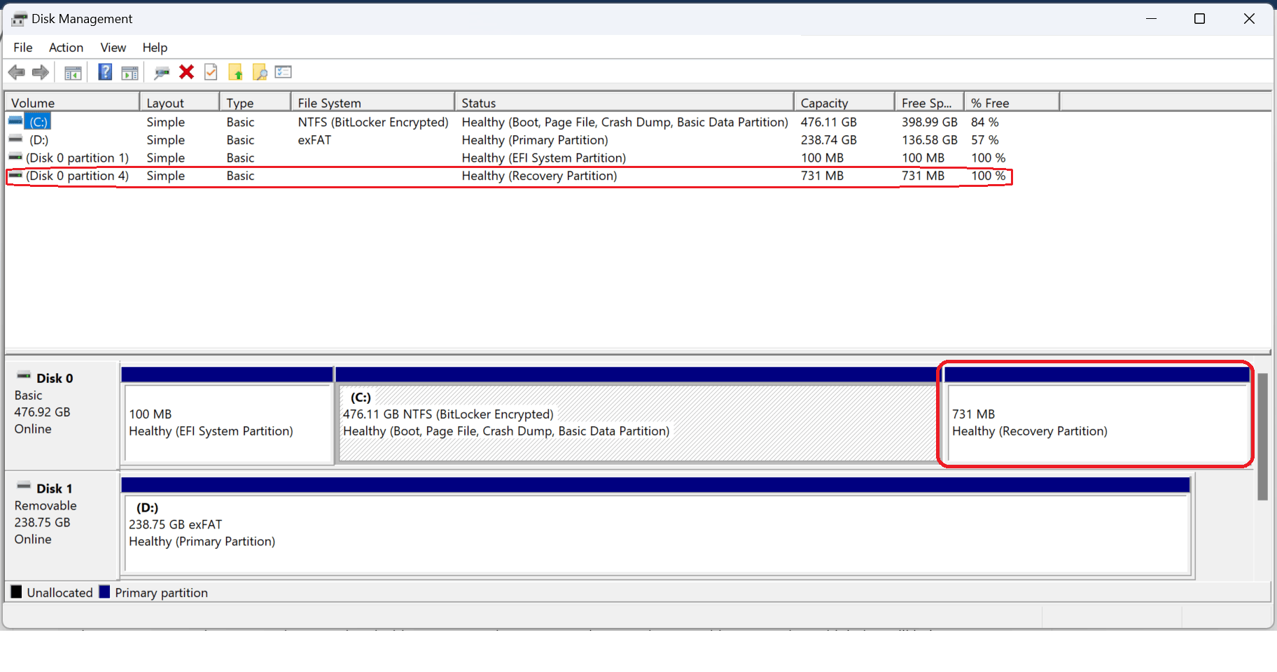 How to access recovery partition after a windows reinstall was done ...