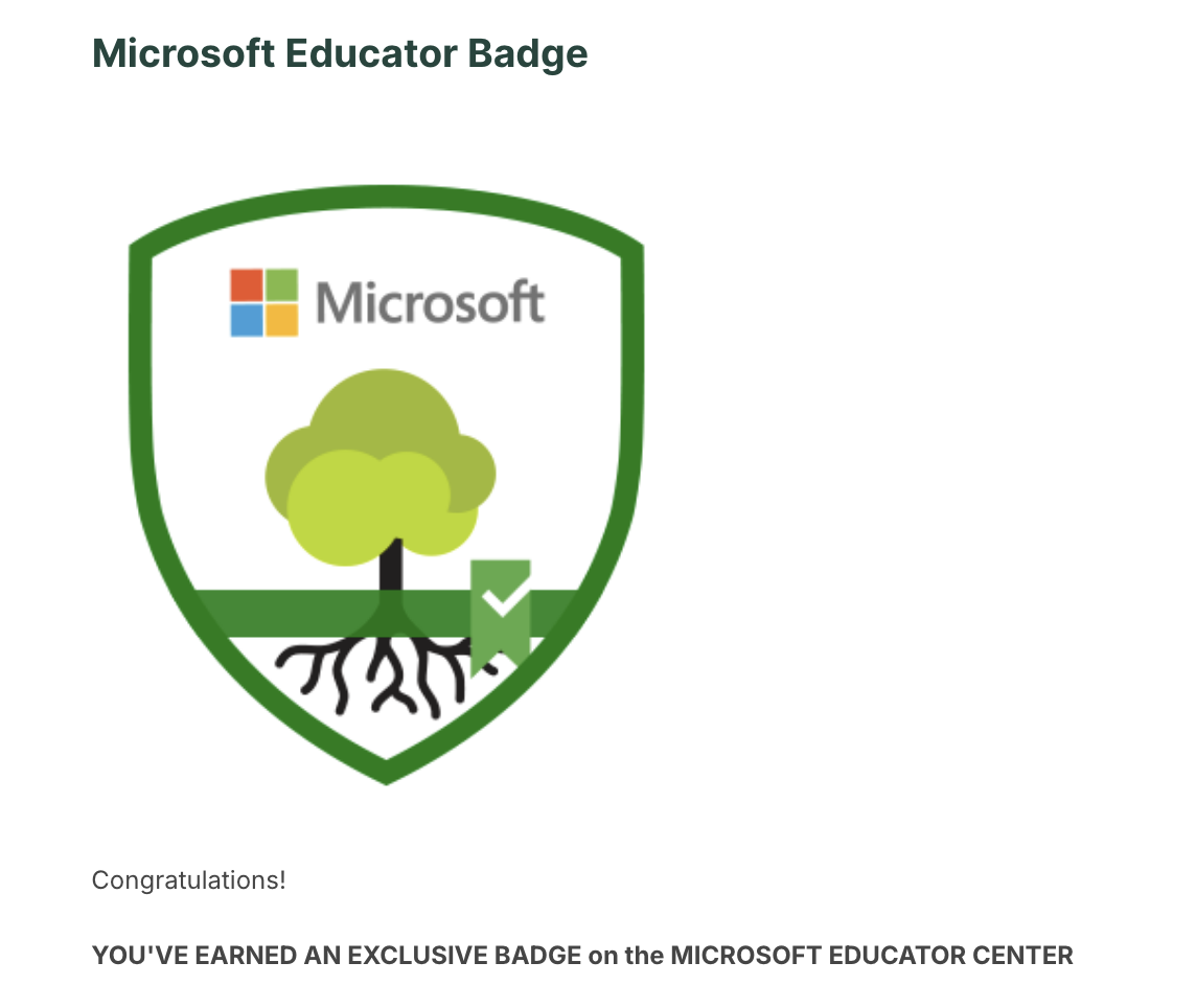 EdX Microsoft Educator Badge Brain and Pedagogy 2026
