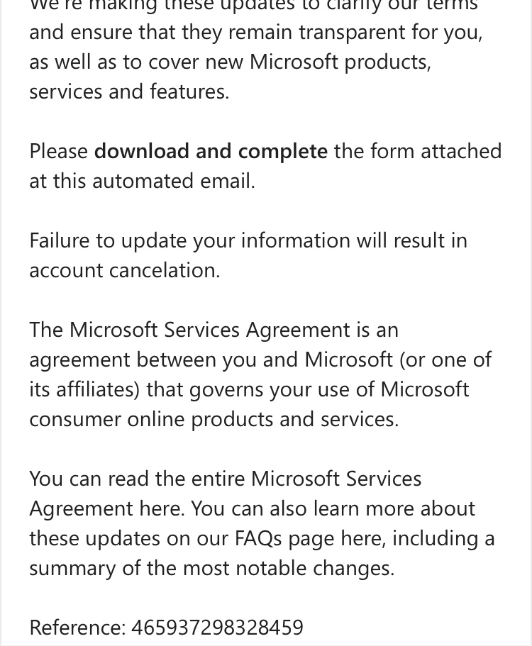 I received the attached email and I want to know if this is legitimate ...
