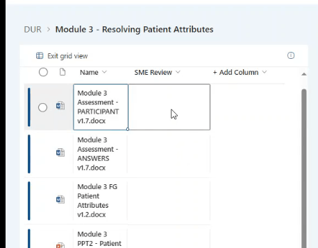 Column headers disappear from document library in Edit in Grid View ...