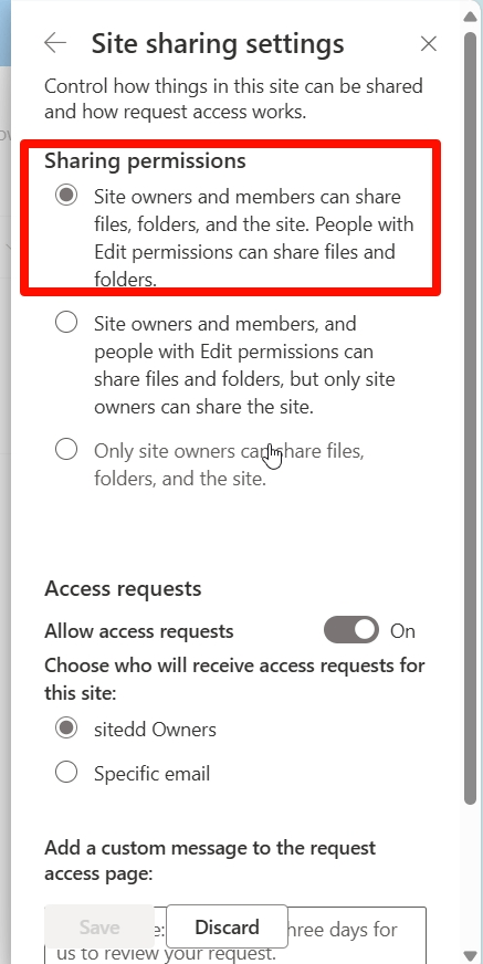 Error sharing file with external users: Your organization's policies ...