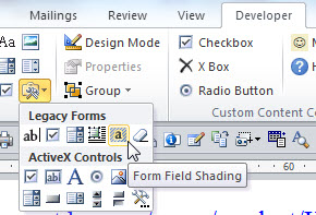 Changing Form Field highlight and/or background color when document is ...
