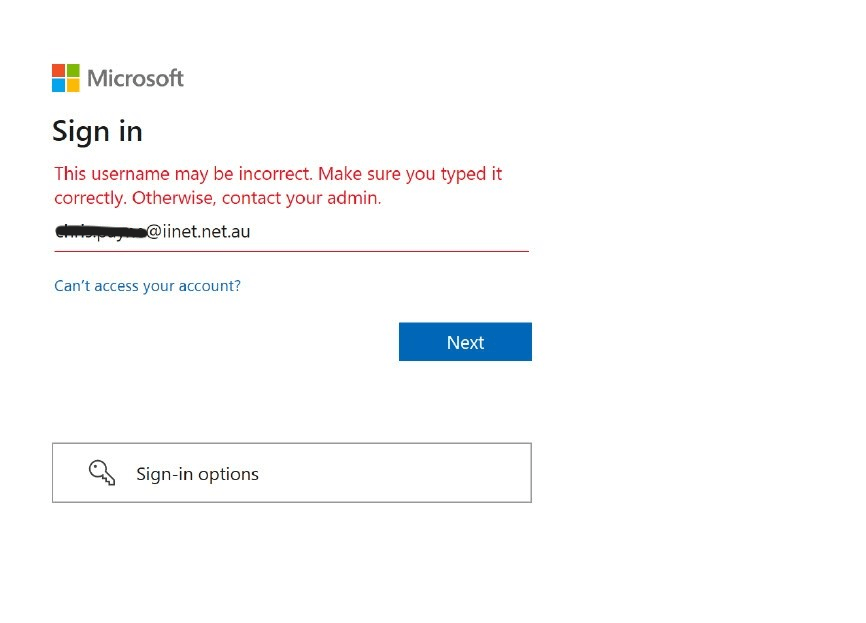Unable to Login to Outlook - Microsoft Q&A