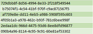 how to find string id and productname for these specific ids from ad ...