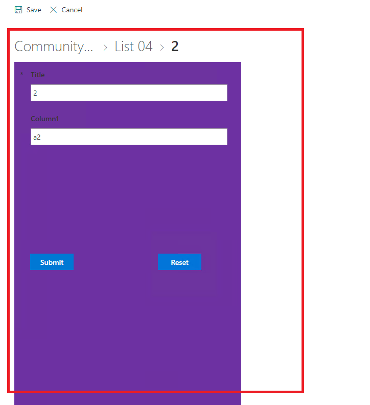 How do I have the edit item button open a different form? - Microsoft Q&A