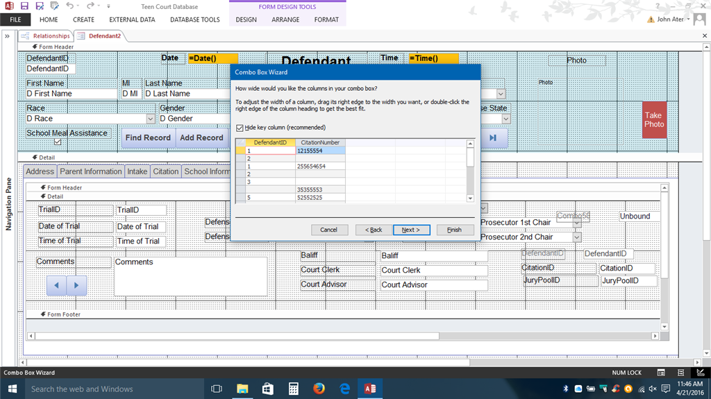 How can I connect two subforms in MS Access - Microsoft Q&A