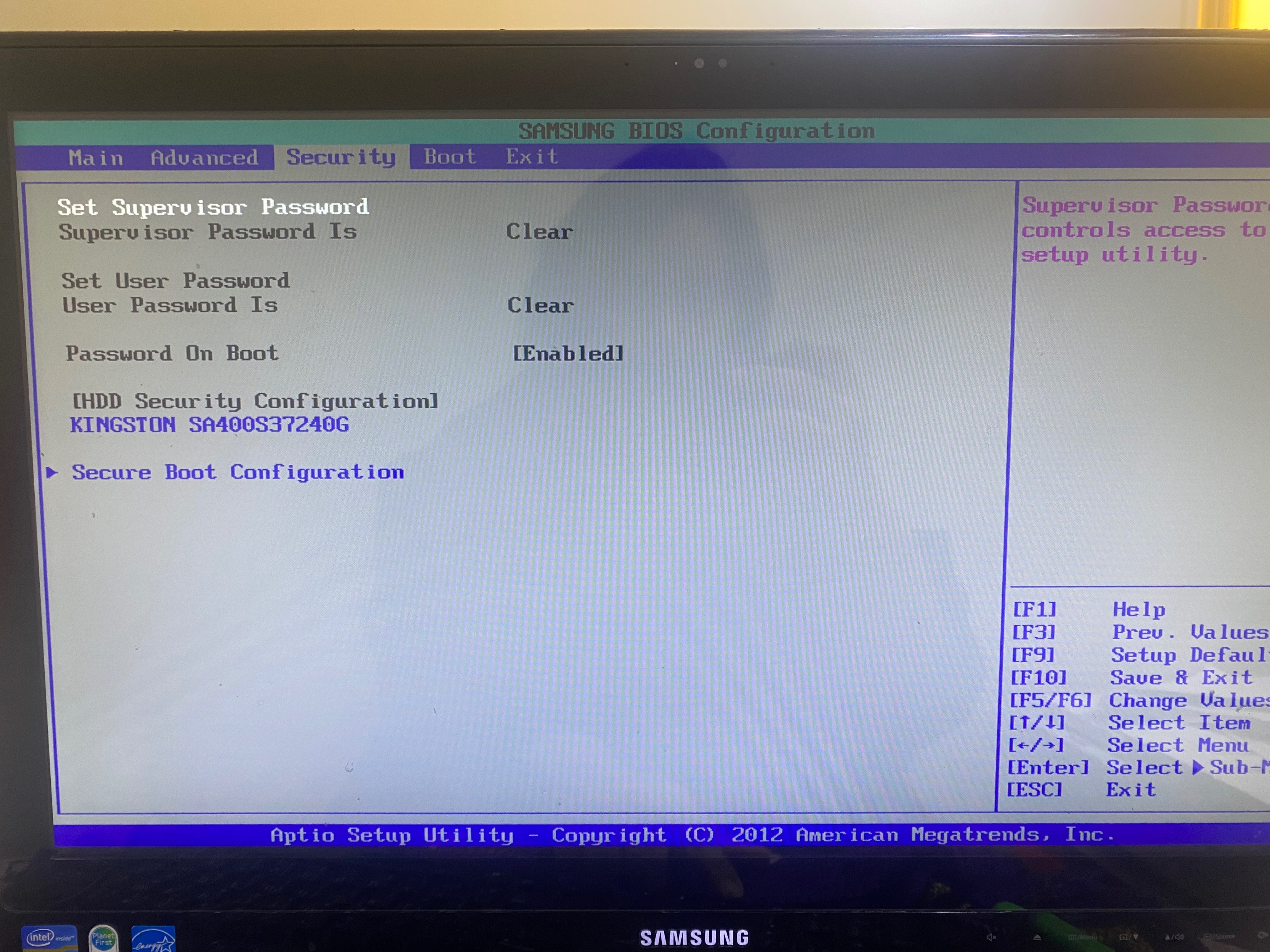 my desktop( samsung all in one ) is stuck in BIOS - Microsoft Q&A