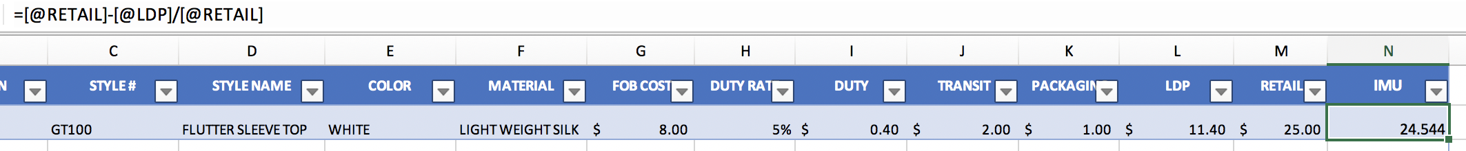 Calculating IMU % using a Structured Reference on a MAC - Microsoft Q&A