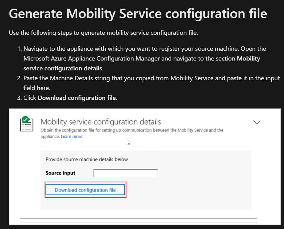 azure migrate mobility agent installation error. - Microsoft Q&A