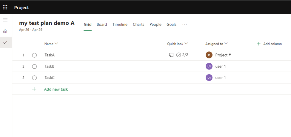 How do I get tasks created in My Plans to appear in My Tasks ...
