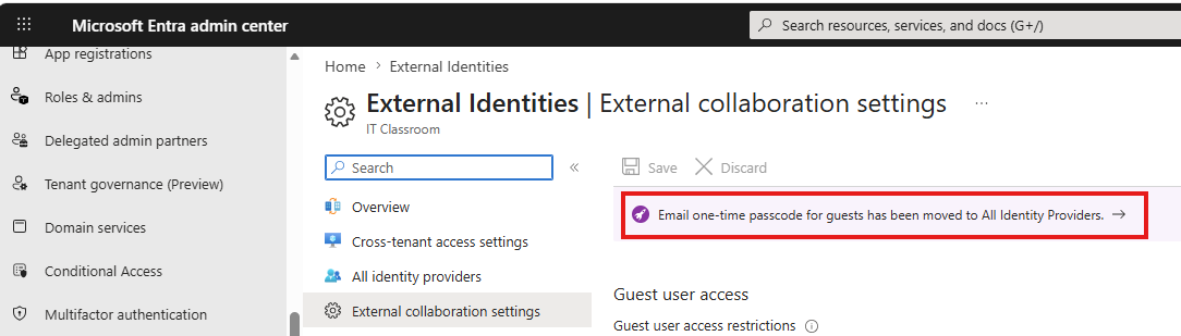 How Can I force OTP as the ONLY way for External Users to Accept Shared ...