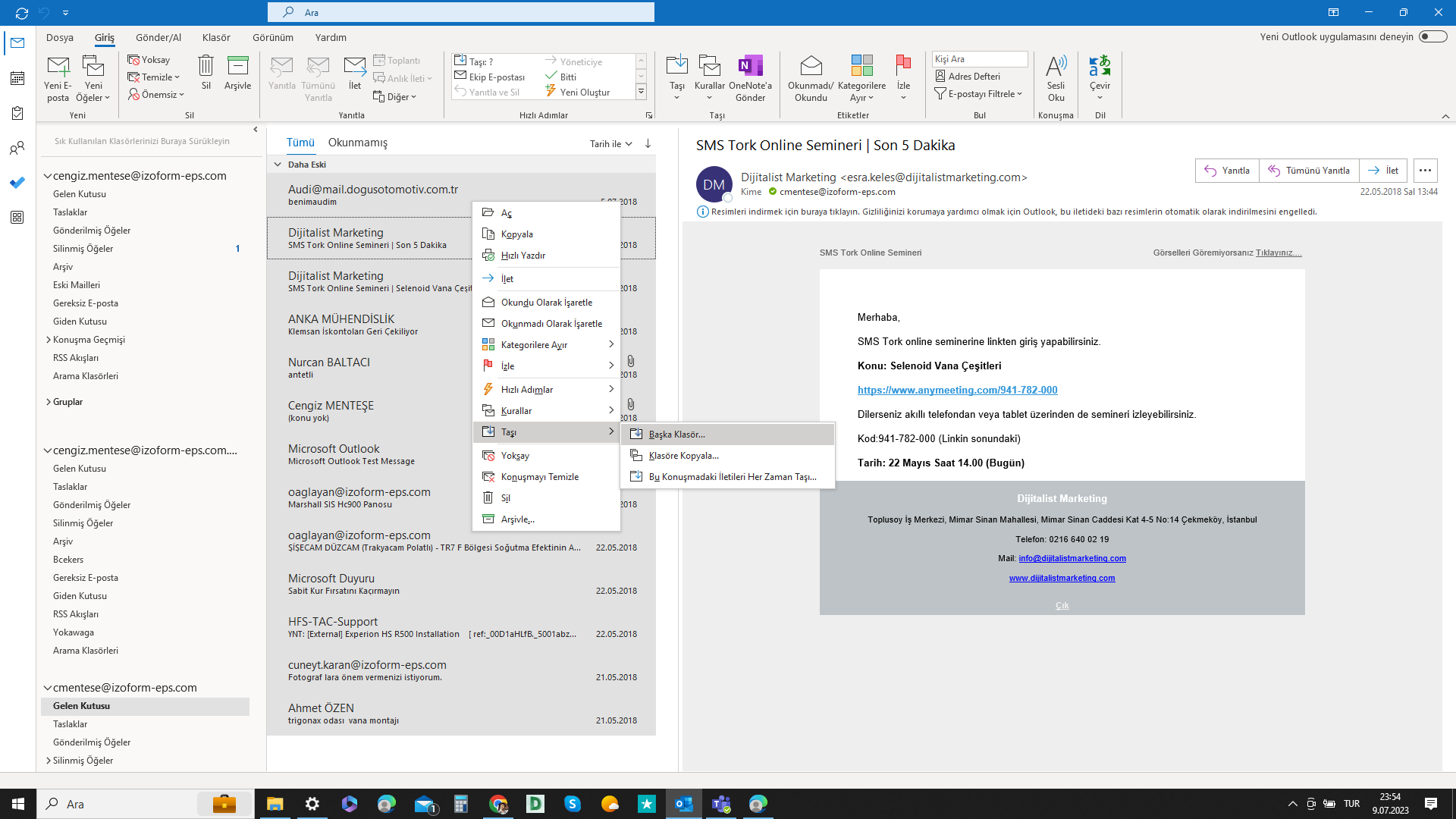 Microsoft Exchange Mail Aktarma - Microsoft Q&a