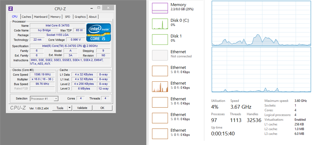 Task Manager shows CPU speed that is higher than its maximum ...