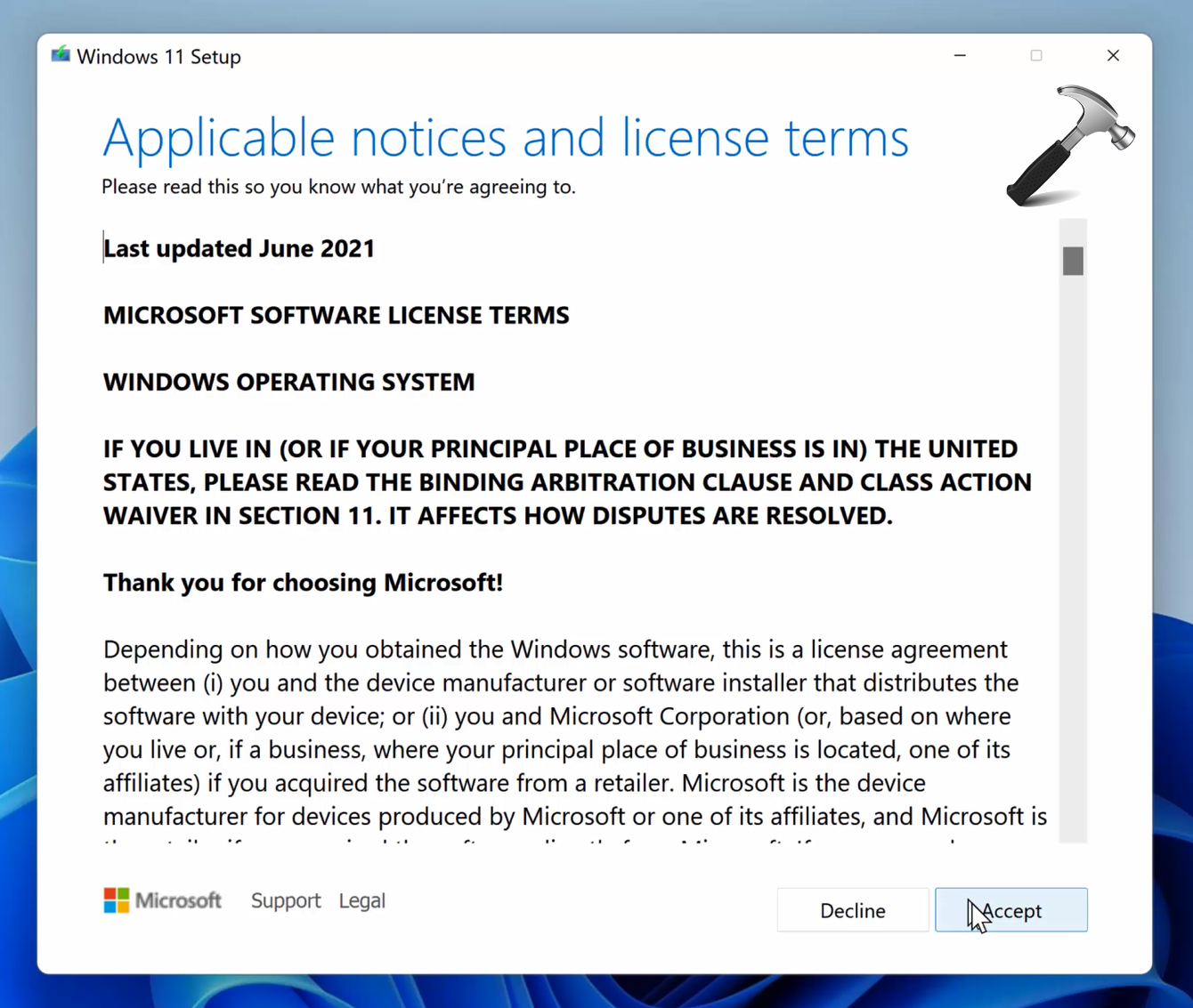How to perform repair upgrade in Windows 11 Image 6