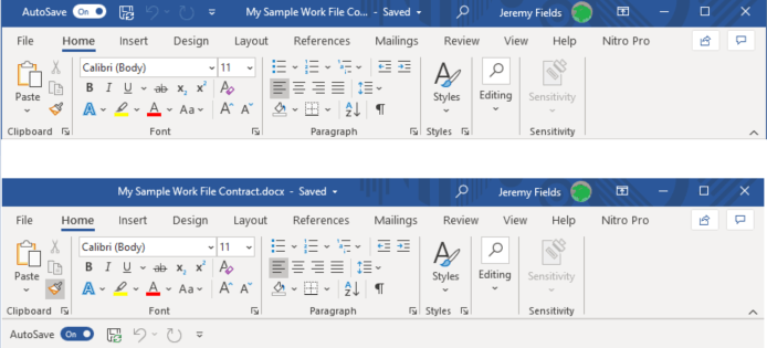 Remove OneDrive icons from Word Title Bar - Microsoft Q&A