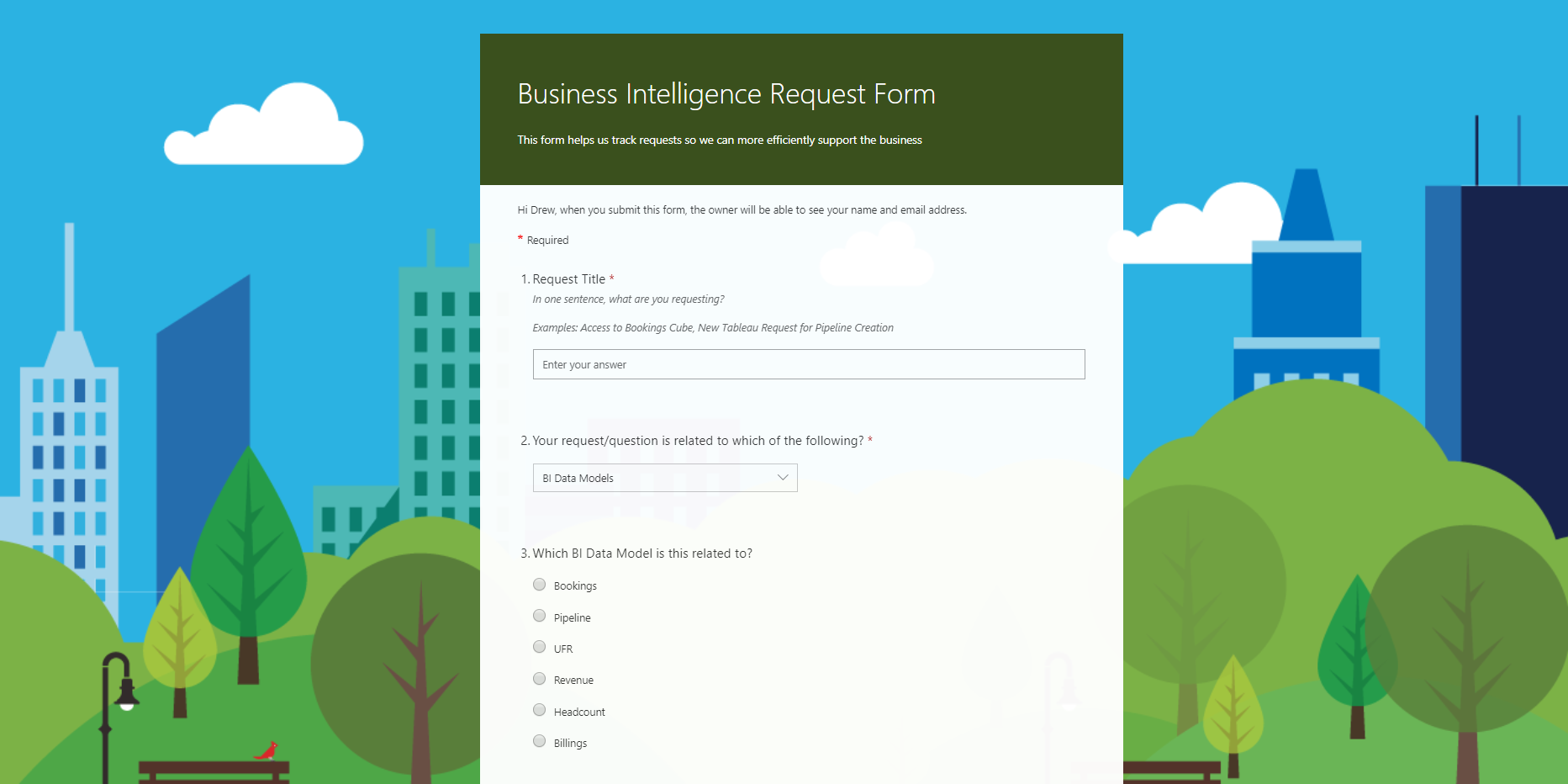 Cookies & Branching MS Forms - Microsoft Q&A