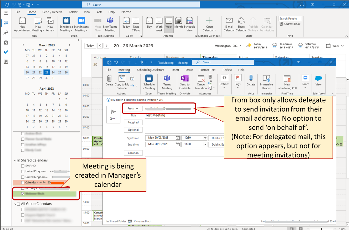 how-do-i-send-meeting-invitation-in-delegated-calendar-on-behalf-of