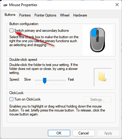 Trackpad buttons reversed - Microsoft Q&A