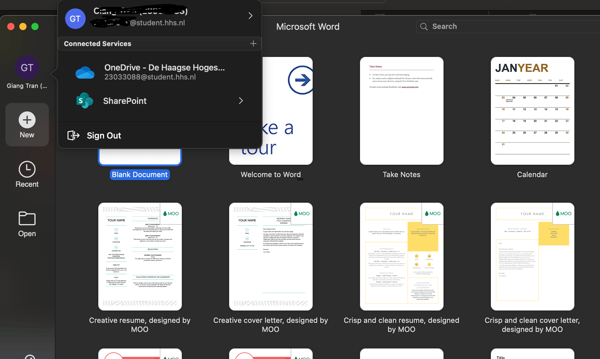 Can't no longer use Office App on Mac with student account - Microsoft Q&A