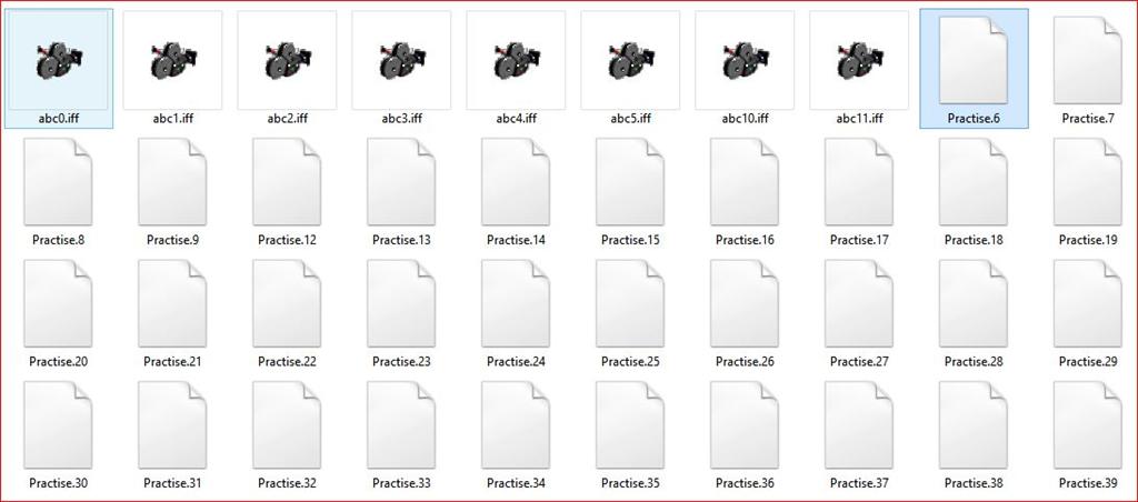 How to change file extension of multiple files in windows 8 pro ...