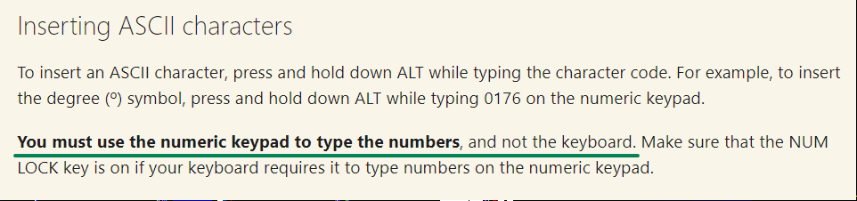 Numpad codes are in another language - Microsoft Q&A