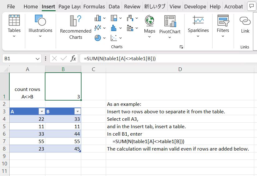 Count Rows on condition - Microsoft Q&A